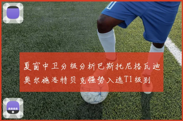 夏窗中卫分级分析巴斯托尼格瓦迪奥尔施洛特贝克强势入选T1级别